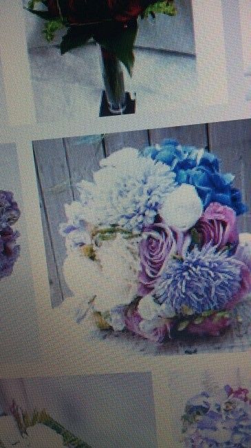 Tipo de ramo y flores - 1
