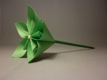 Flor origami