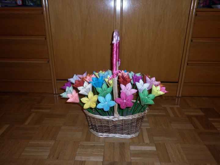 Mi cesta de flores!