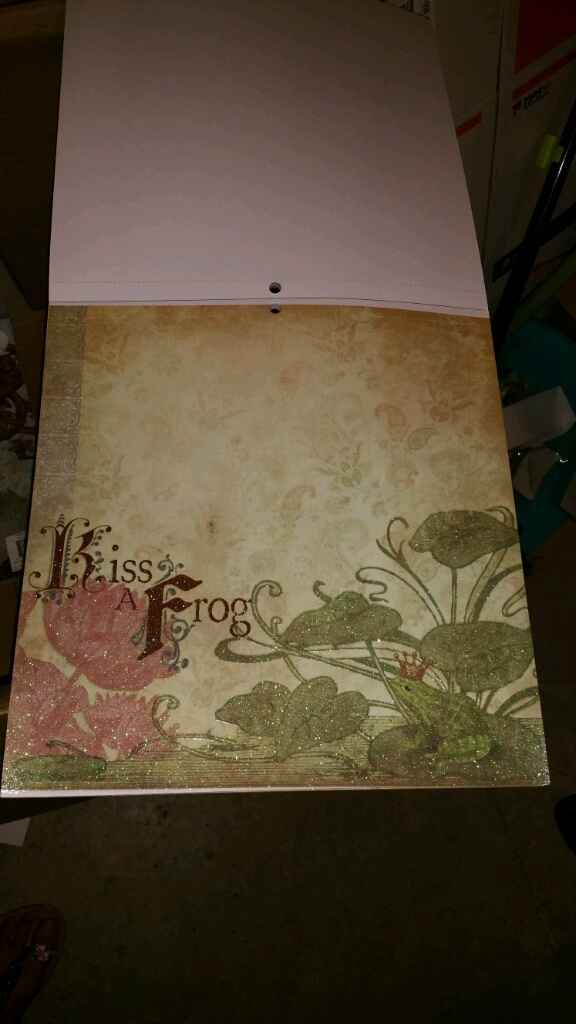 Ya me ha llegado mi papel de scrap para hacer mi libro de firmas!! - 2