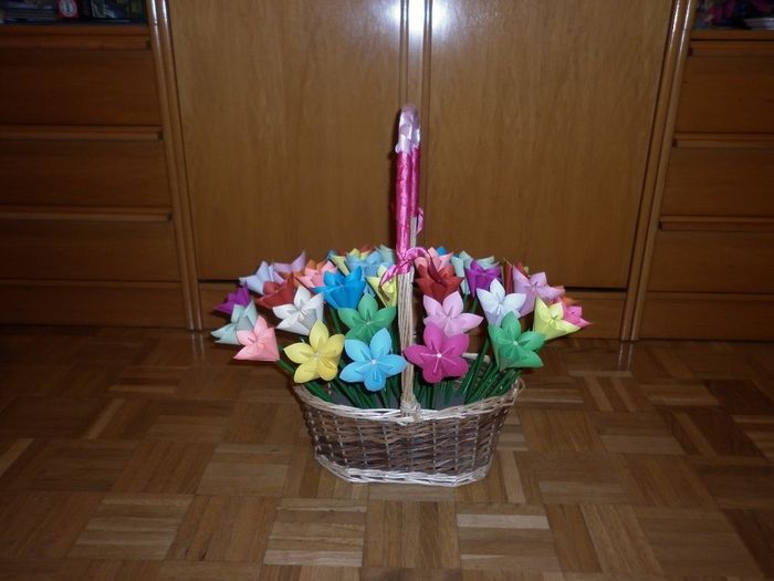 Mi cesta de flores!