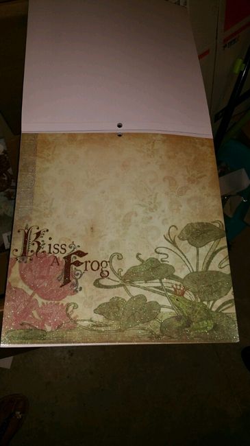 Ya me ha llegado mi papel de scrap para hacer mi libro de firmas!! - 2