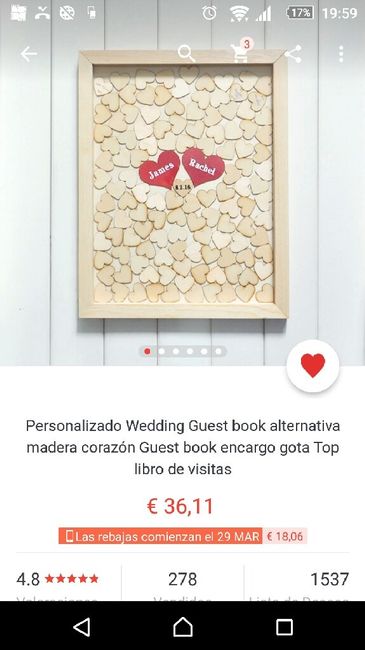 Libro de firmas o árbol de huellas - 1
