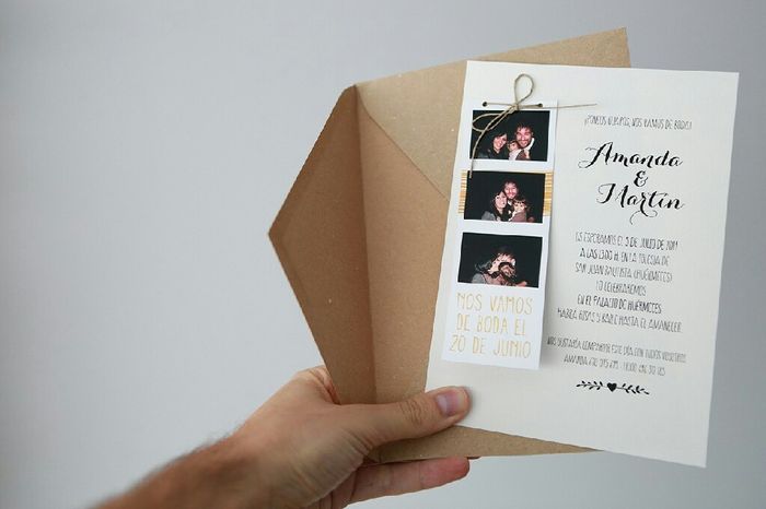 Invitaciones con foto - 2