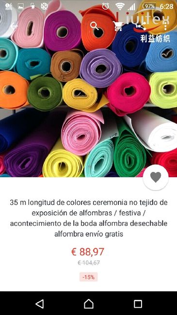 En busca de proveedores para comprar alfombra roja - 2