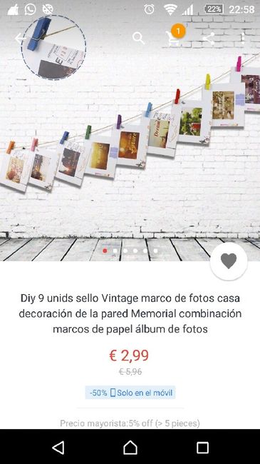 Marco boda viajera aliexpress - 4