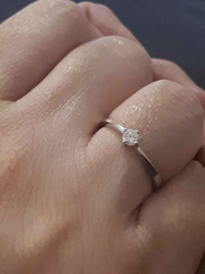 ¡Comparte una foto de tu anillo de pedida! 💍 - 1