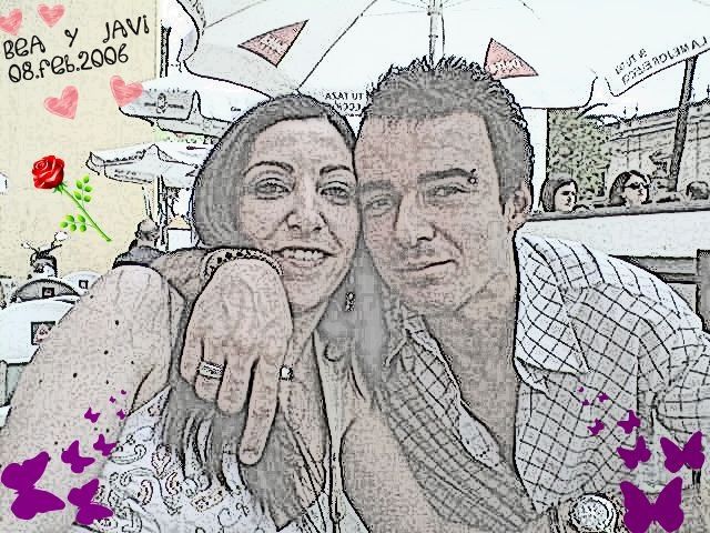 los novios