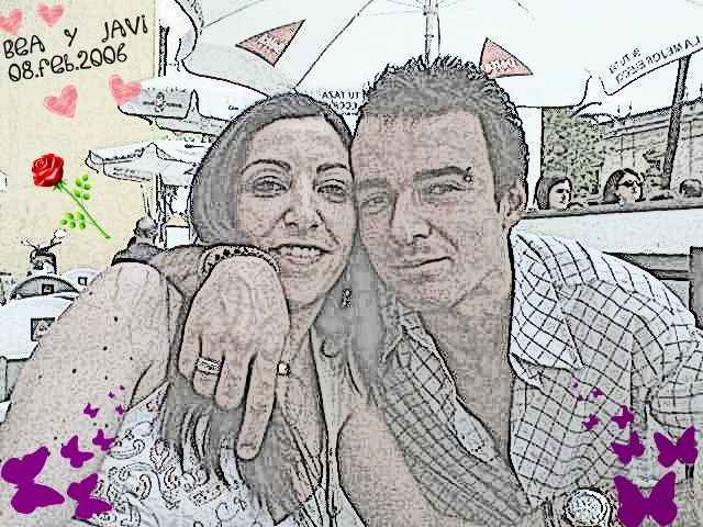 los novios