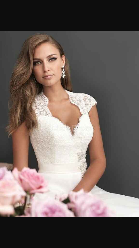 ¿cuál es el escotende vuestro vestido de novia? - 3