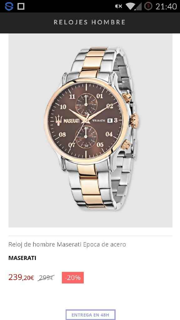 Reloj de pedida a mi novio - 3