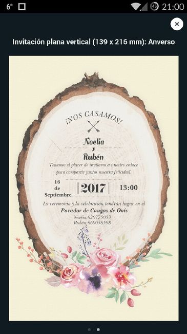 Invitaciones. - 1