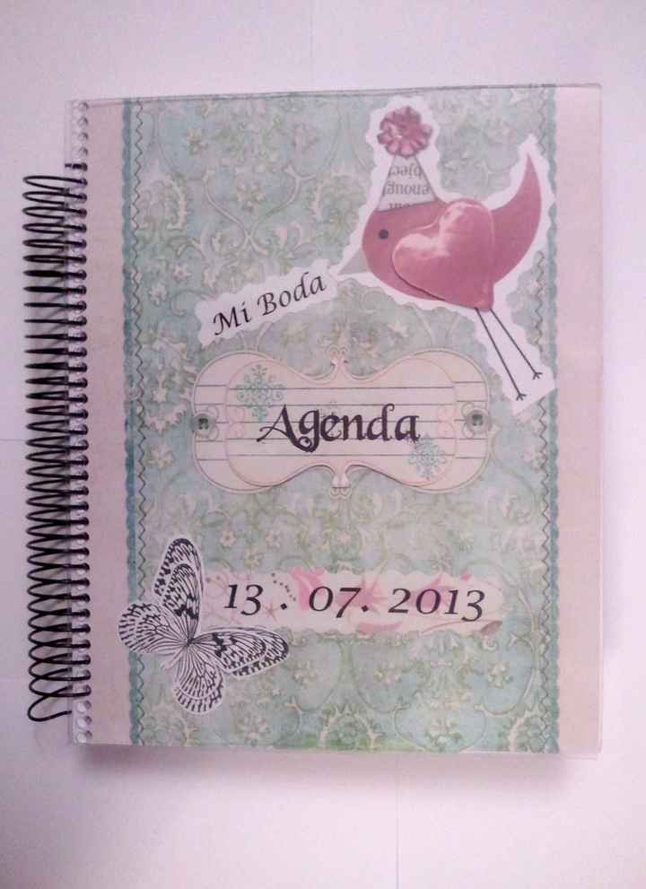 Mi Agenda de boda Scrapbook