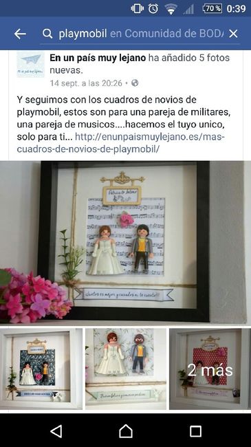 Novios playmobil - 1