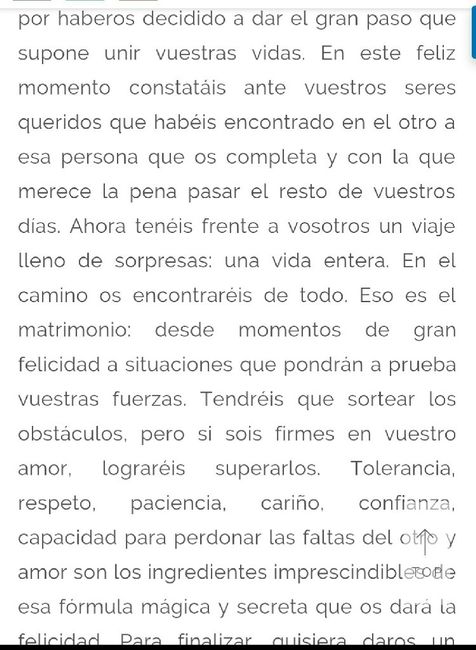 Boda civil guion - 2