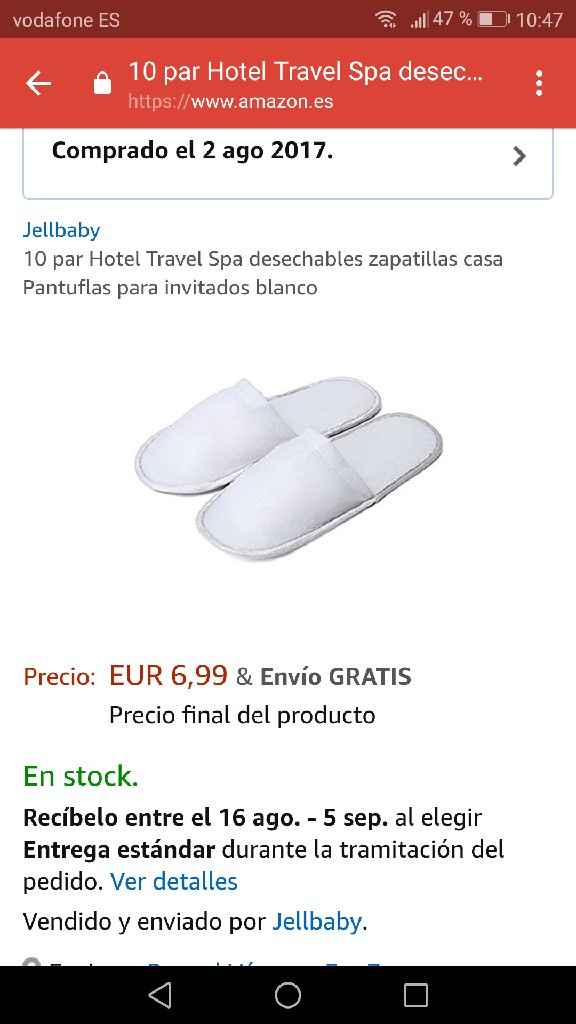 Zapatillas desechables en amazon - 1