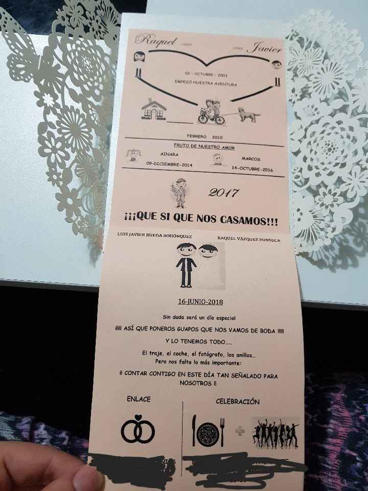  Mis invitaciones hechas por nosotros - 3