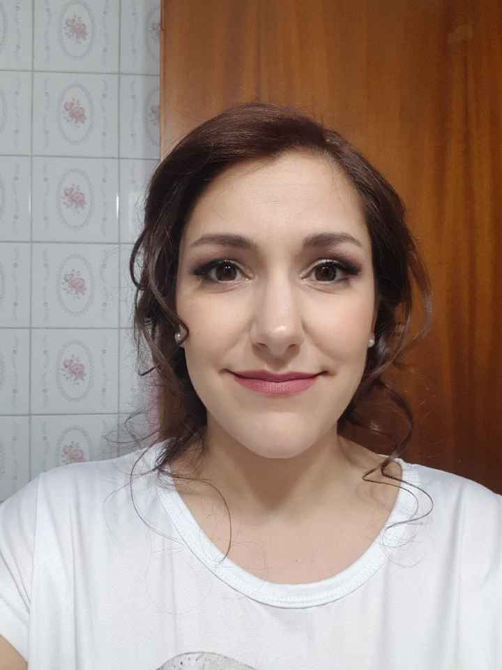 Esta es mi prueba de peluquería y maquillaje - 6