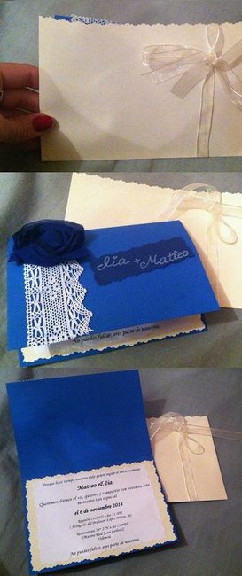 Mis invitaciones handmade