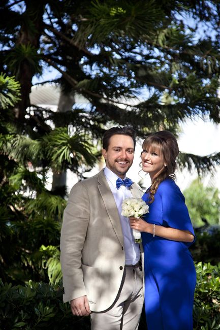 Boda azul