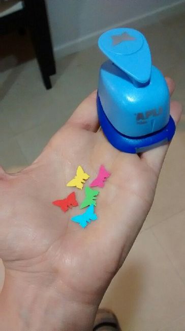 Confetti mariposa! xd - 1