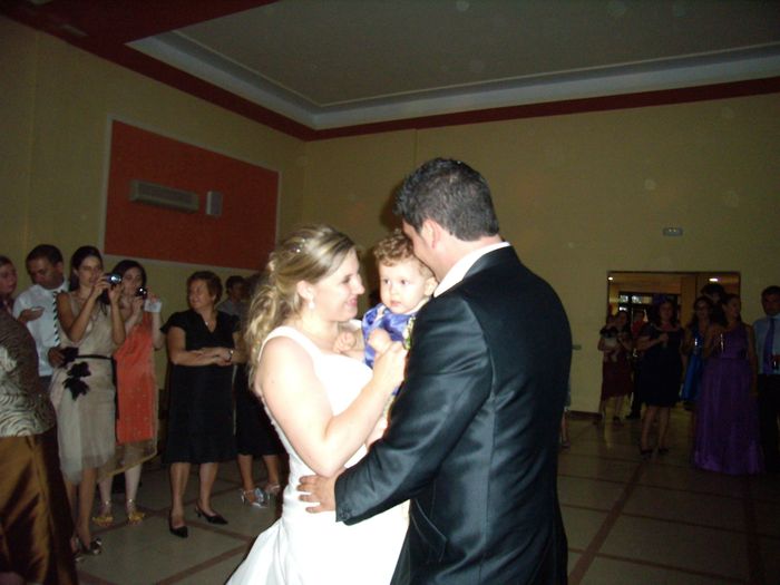 Baile nupcial con mi bebé..