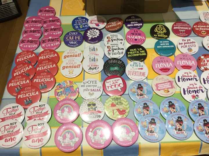 Chapas recibidas!! - 1