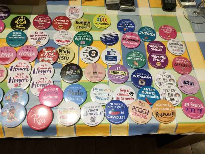 Chapas recibidas!! - 2
