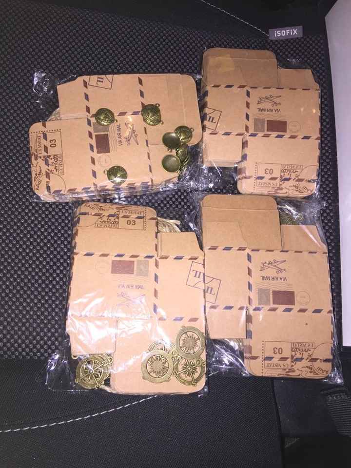 Cajitas agradecimiento recibidas!! - 1