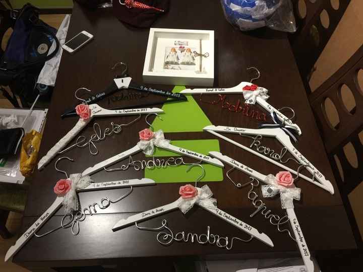 Perchas personalizadas recibidas!! - 1
