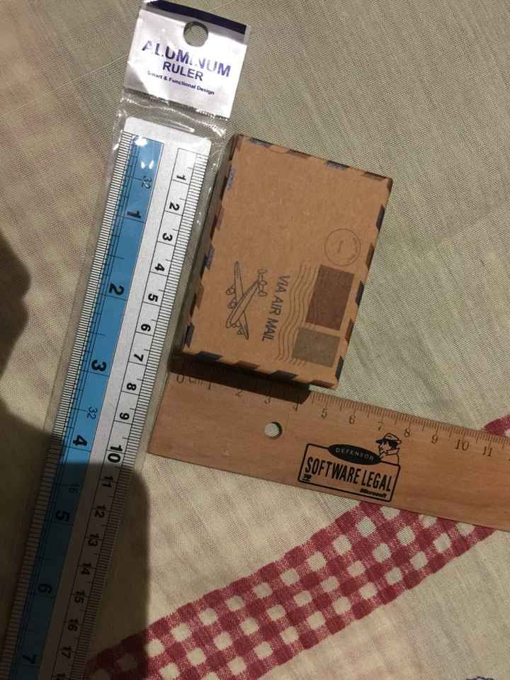 Cajitas agradecimiento recibidas!! - 1