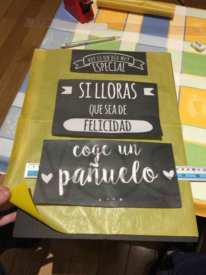 Cartel de bievenida lowcost!! - 1