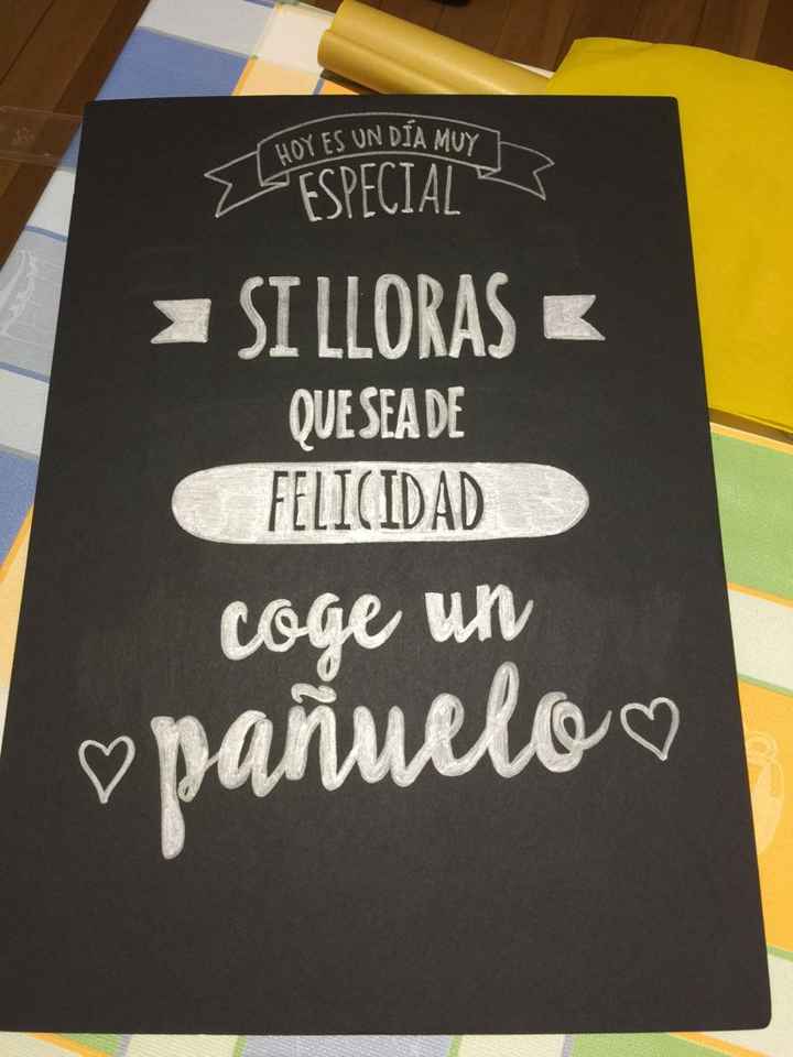 Cartel de bievenida lowcost!! - 3