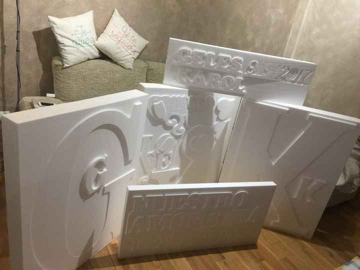 Letras gigantes recibidas!! - 1