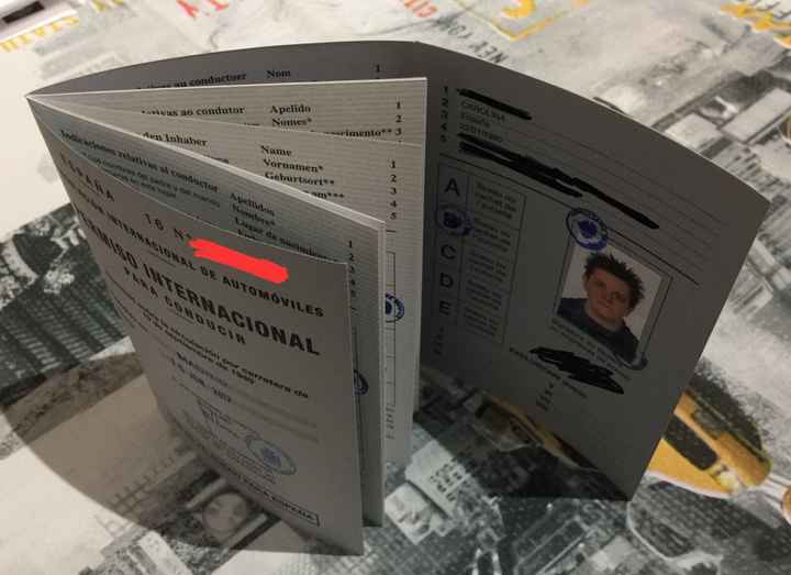 Carnet internacional de conducir ya en mi poder!! - 1