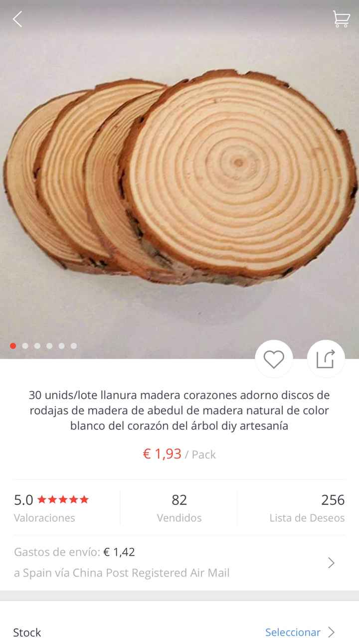 Llaveros rodaja de arbol - 2