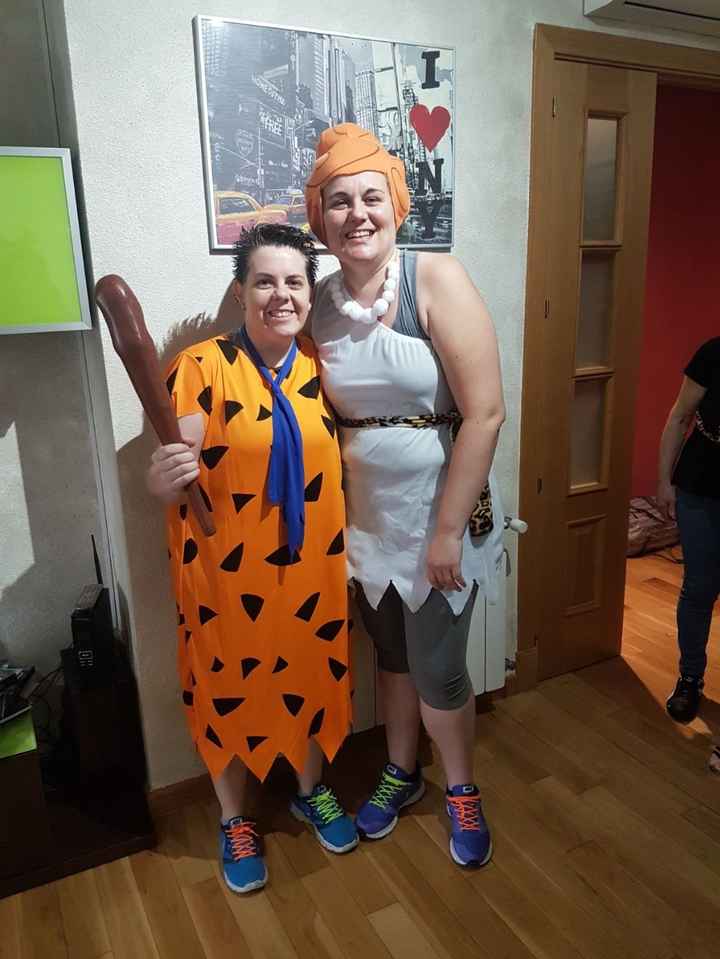 Pedro y Vilma Picapiedra (Karol & Geles)