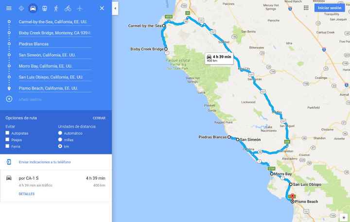 alternativa ruta de la costa derrumbes