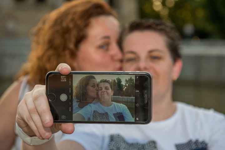 Que no falte un selfie
