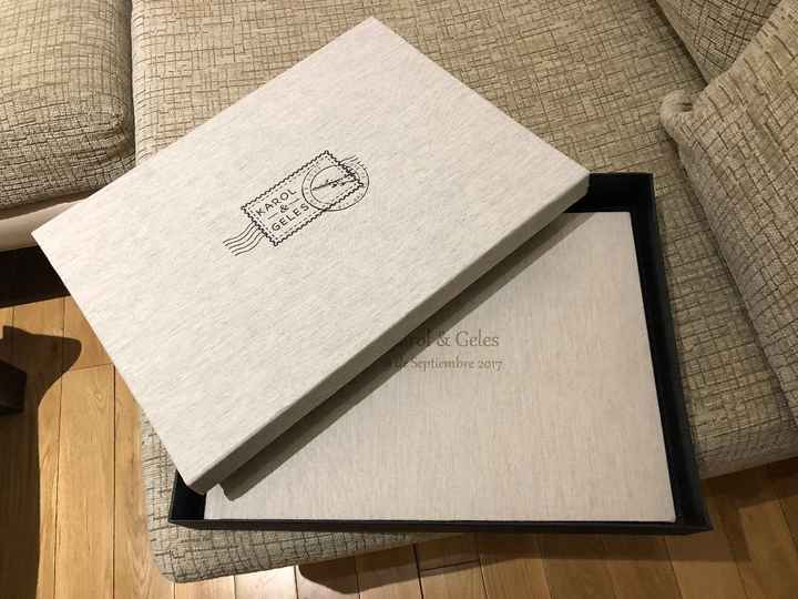 Caja Album Boda 40x30 Personalizada