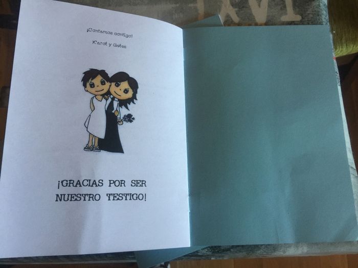 Cuadernillo testigos expediente matrimonial y boligrafos! - 8
