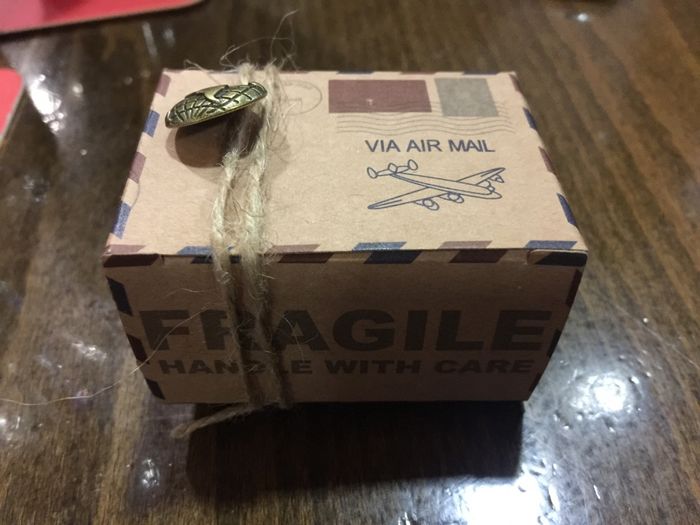 Cajitas agradecimiento recibidas!! - 3