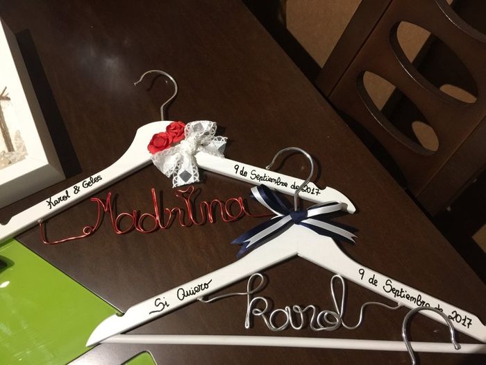 Perchas personalizadas recibidas!! - 3