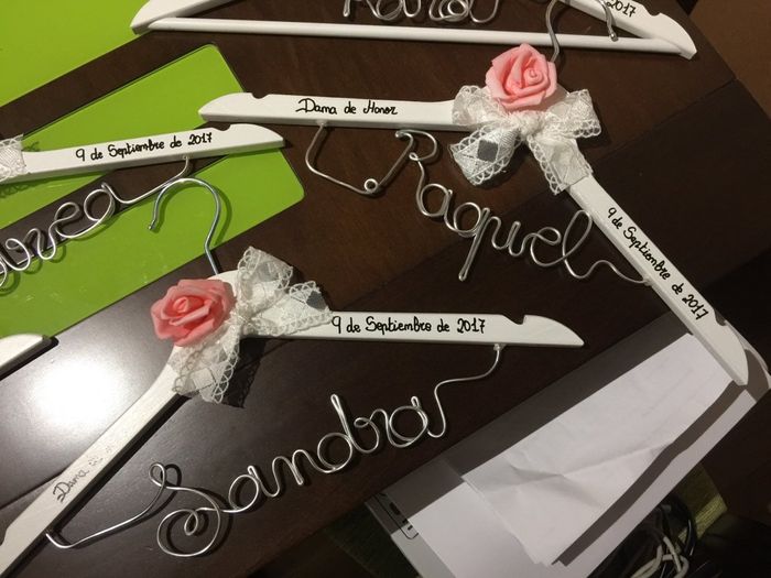 Perchas personalizadas recibidas!! - 4