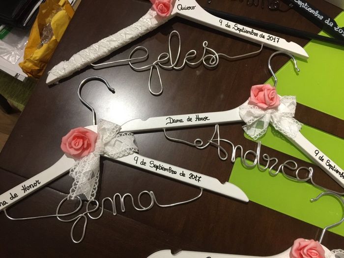 Perchas personalizadas recibidas!! - 5
