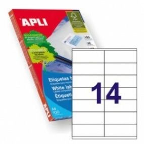 Etiqueta Apli (14 x hoja)