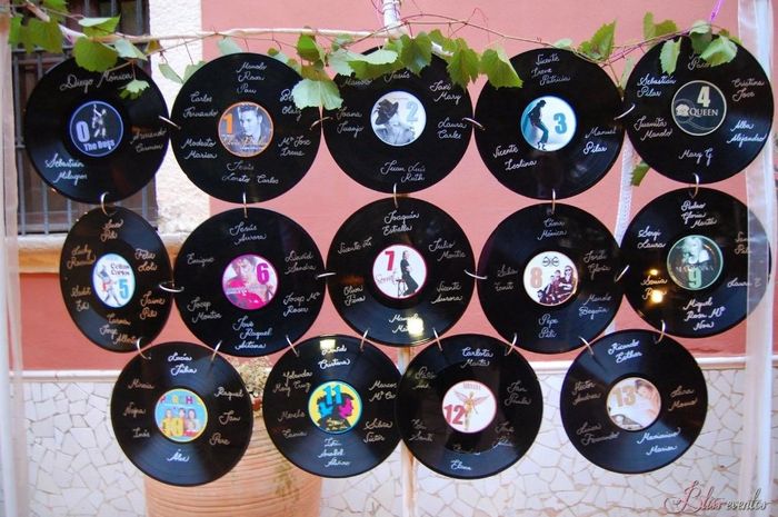 Seating Plan Musical (Vinilos)