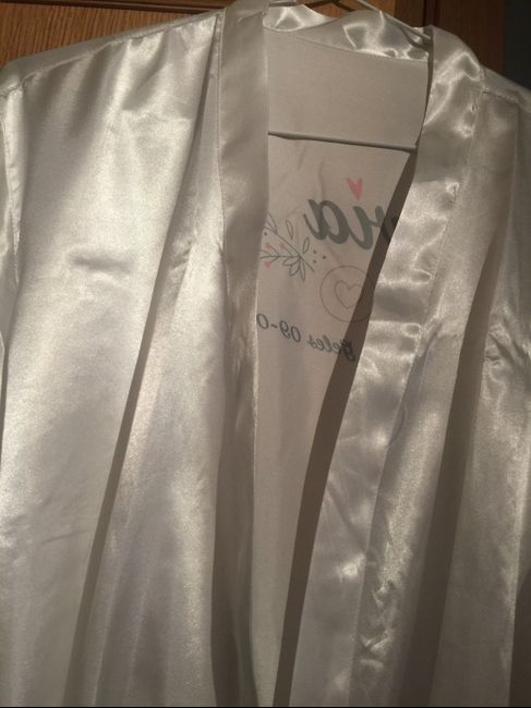 Bata personalizada para el dia b - 6