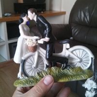 Figuras de tarta: novia morena y con flequillo ¿no hay? - 1