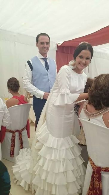 Fotos de como kedo mi vestido echo por mi madre - 2